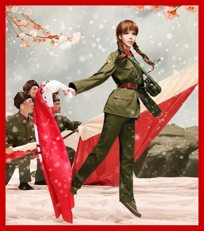 宅男女神叶梓萱扮处女座卡牌