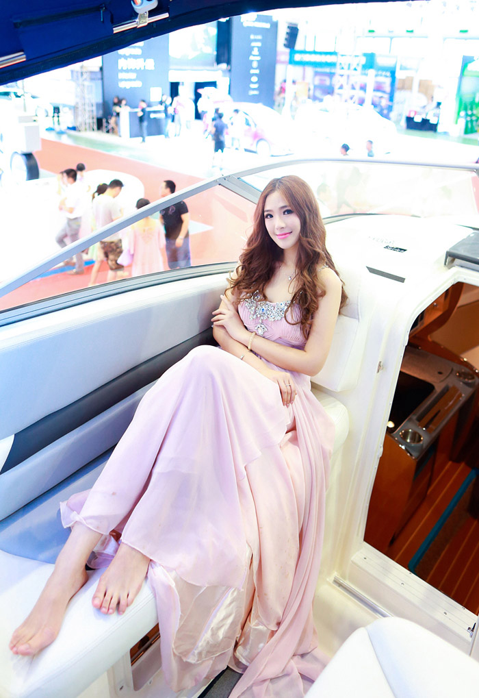 2014年厦门海西车展美女模特拍摄集锦