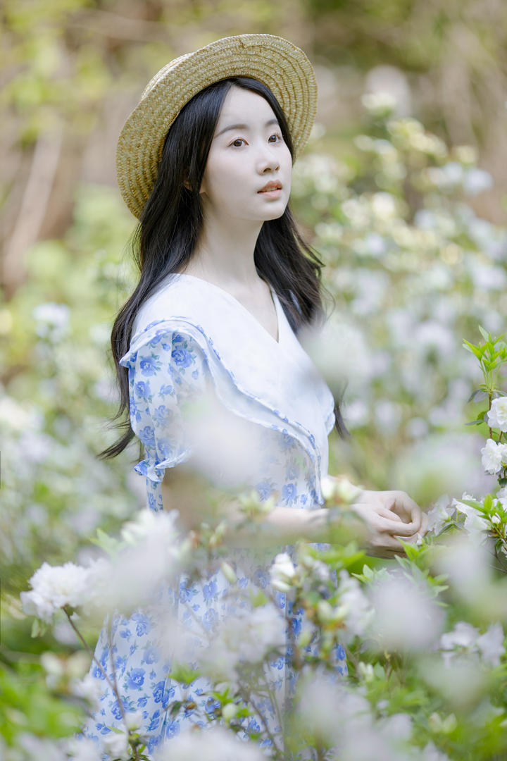 中国清纯美女模特高清壁纸图片