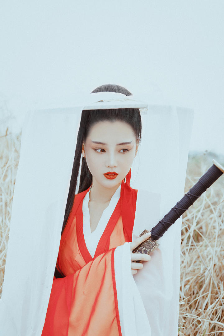 古代女侠客唯美古装美女艺术写真图片