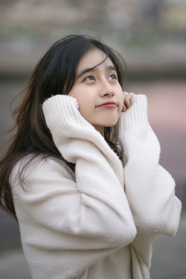 清纯软萌美女写真图片