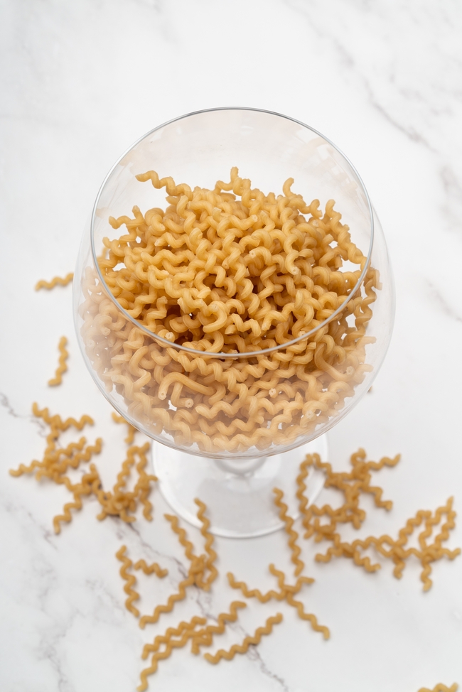 螺旋状意大利面食材图片