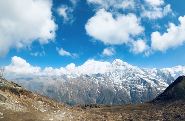 喜马拉雅山风景图片