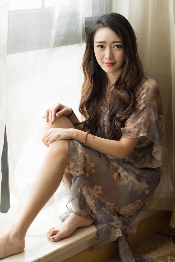 高清气质长裙美女写真