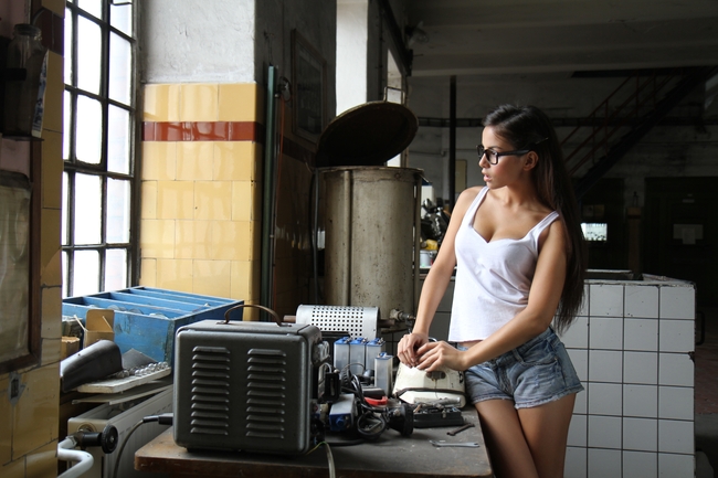 性感室内私房美女人体艺术写真摄影