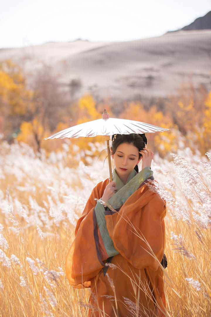 如画般的古风气质女生唯美意境摄影写真图片