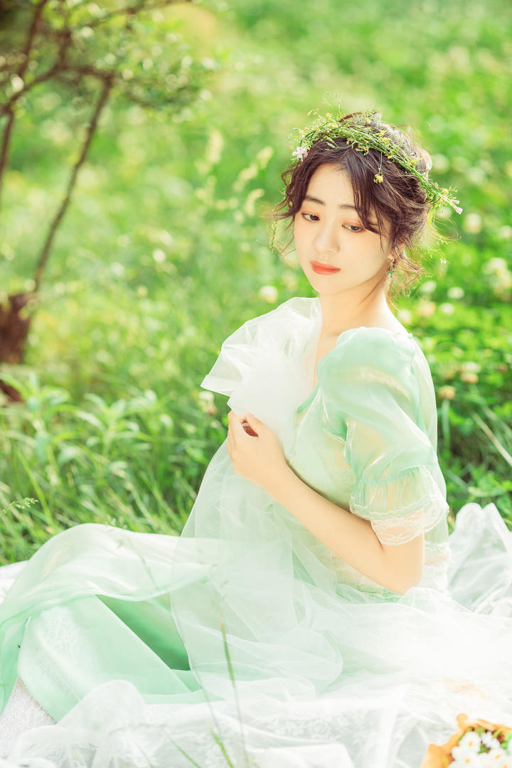 优雅清纯美女大图