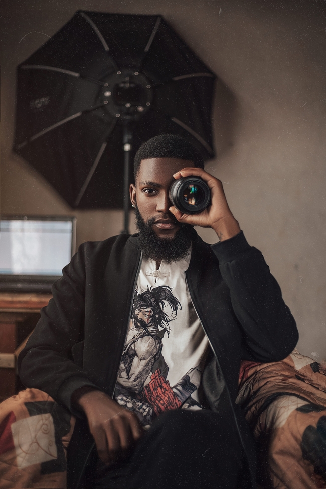 欧美黑人摄影师帅哥图片