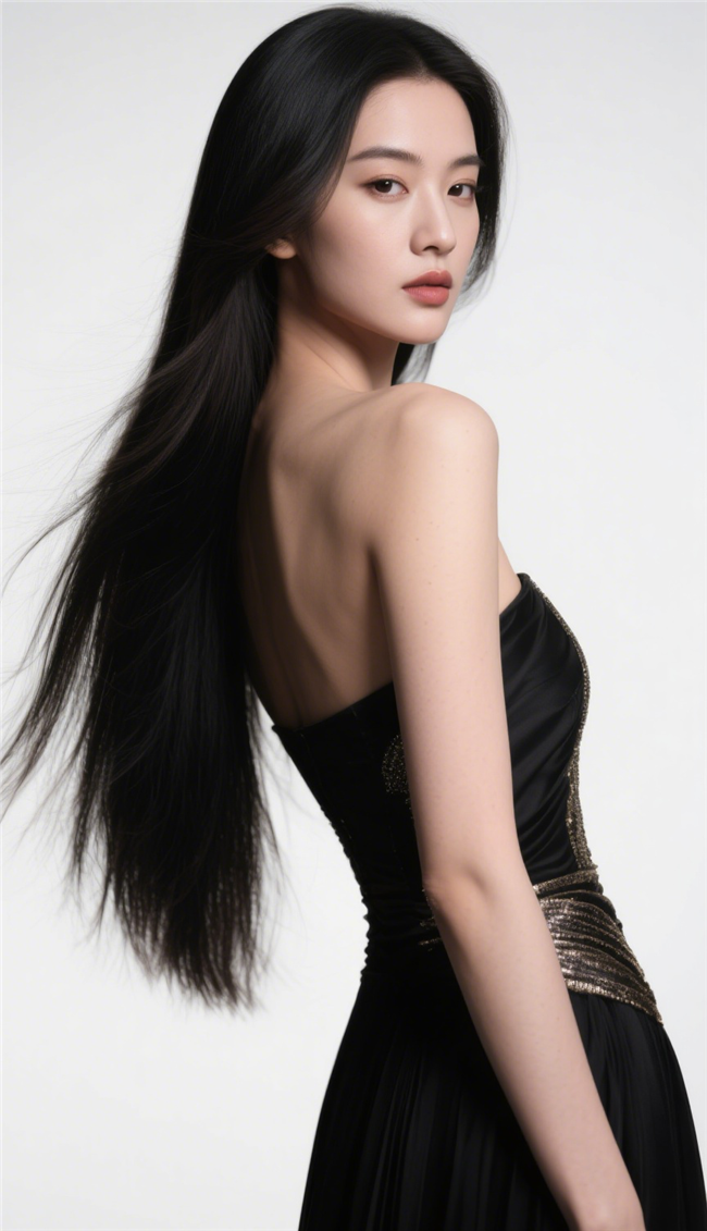 亚洲时尚女性杂志风人像摄影写真图片