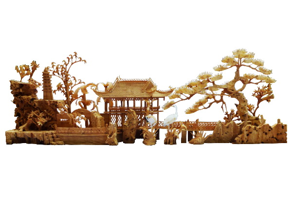 手工雕刻艺术品图片