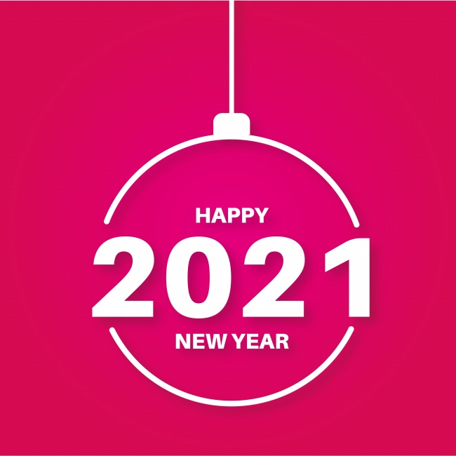 2021年元旦数字设计图片