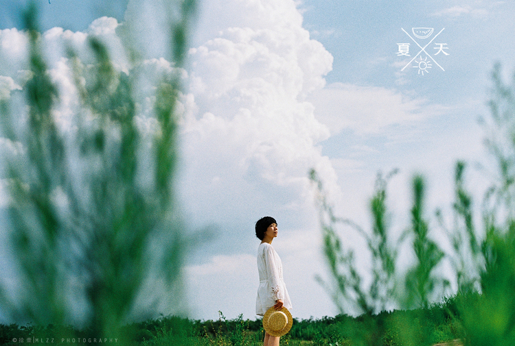 清纯少女唯美夏日写真