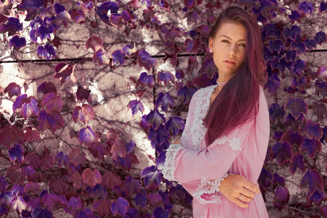 欧美时尚文艺风情性感美女图片