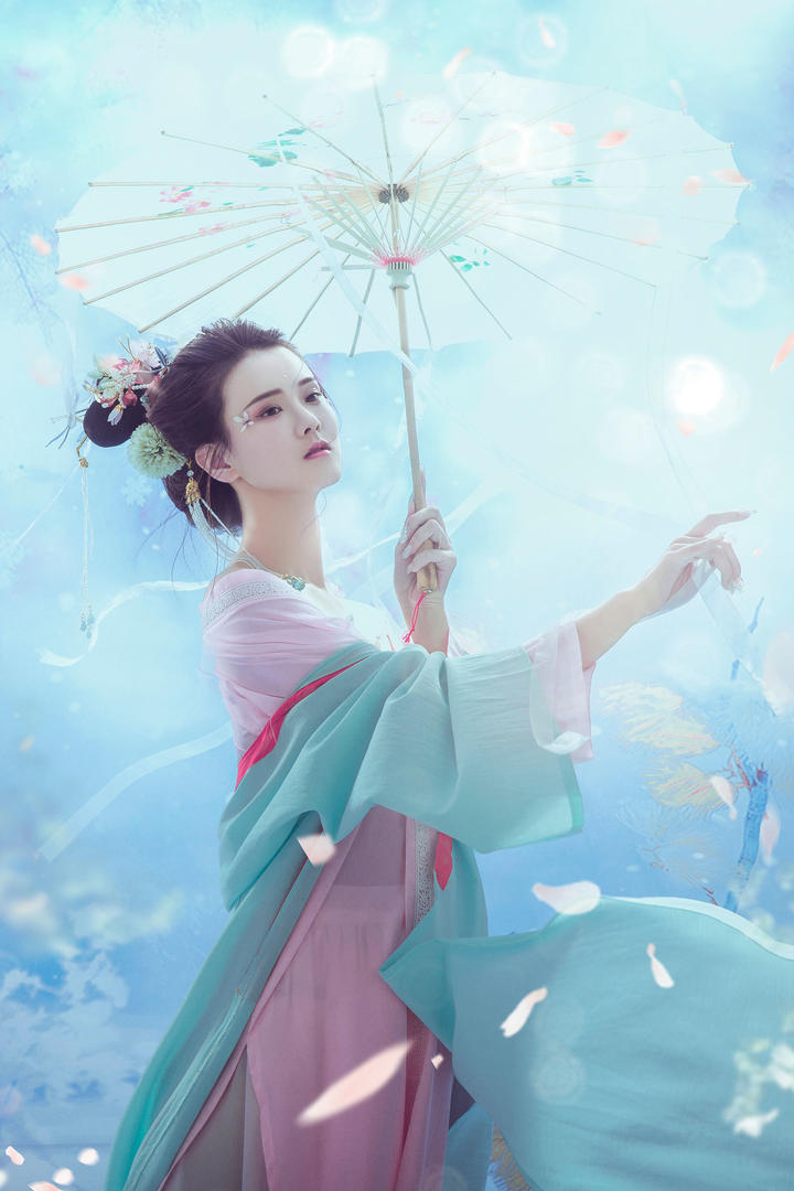 4K唯美古风仙气女生壁纸高清图片下载