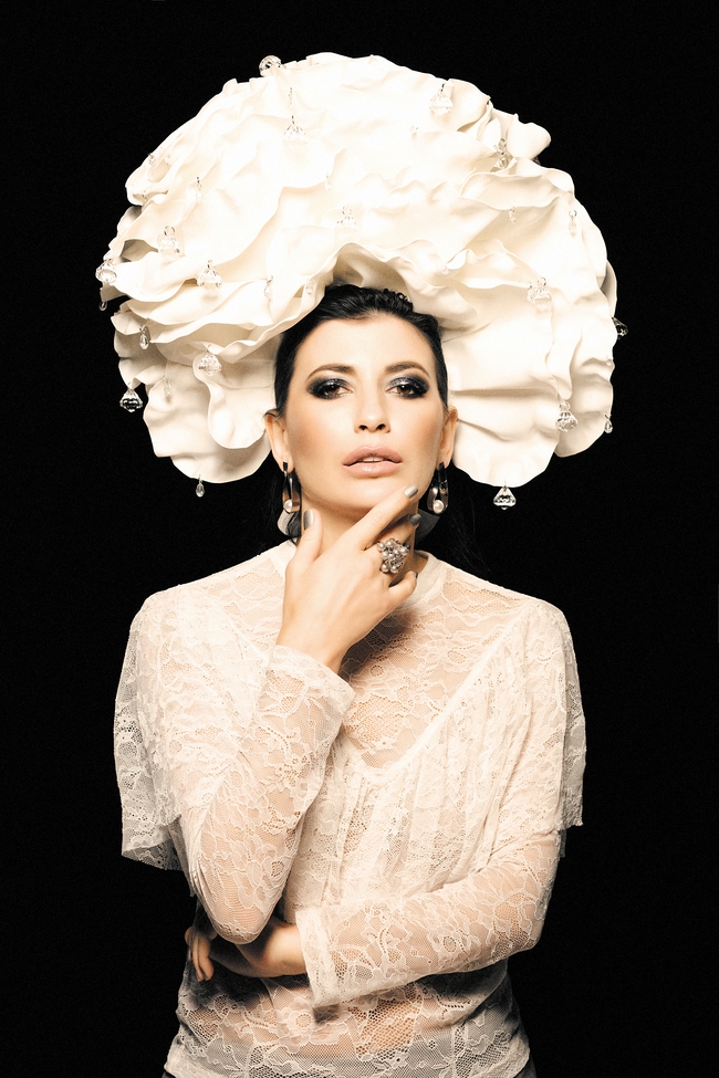 欧美时尚魅力超模美女人像艺术摄影