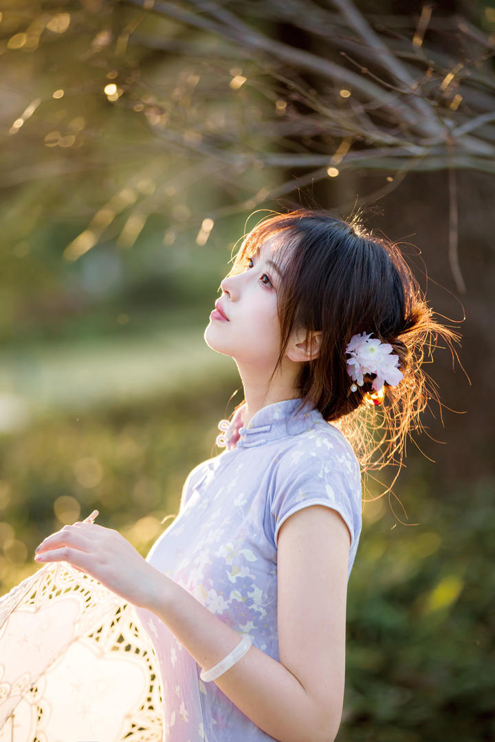 4K唯美东方古典旗袍美人艺术写真照片