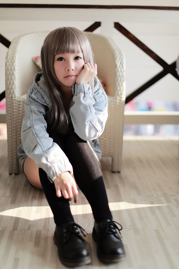 萌萌美女小清新可爱迷人cos