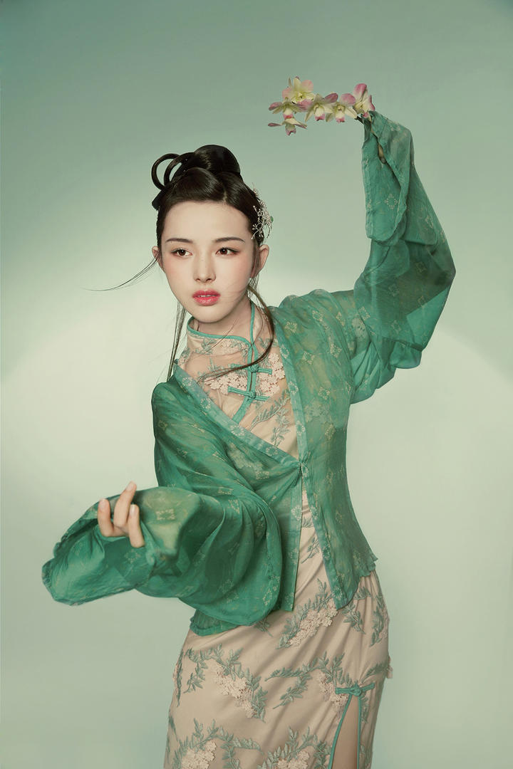 中国汉服古装美女图片