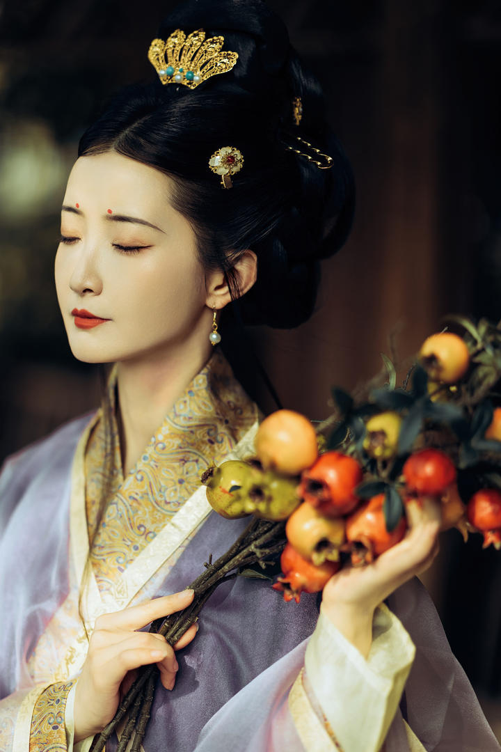 中国古典美女艺术照大气