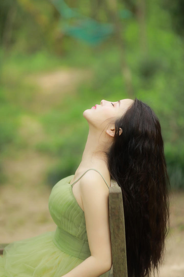 仙气飘飘女生头像高清美女写真图片