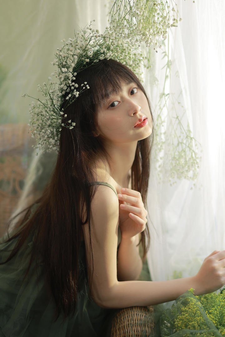 中国养眼清纯女生唯美写真图片