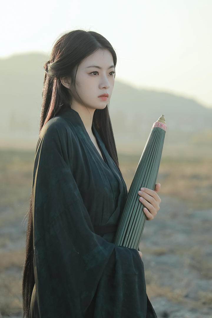 高颜值古风汉服美女手机壁纸图片大全