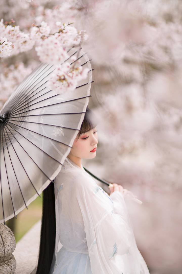 唯美古装美女主播手机壁纸图片