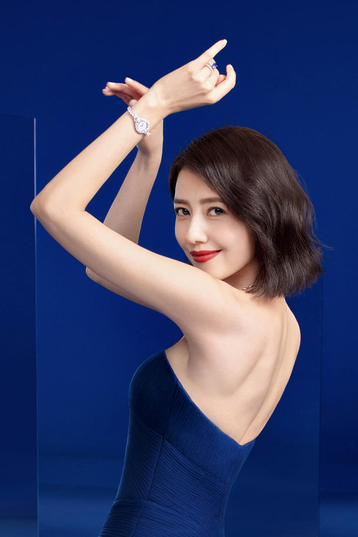 时尚短发美女明星高圆圆壁纸图片大全