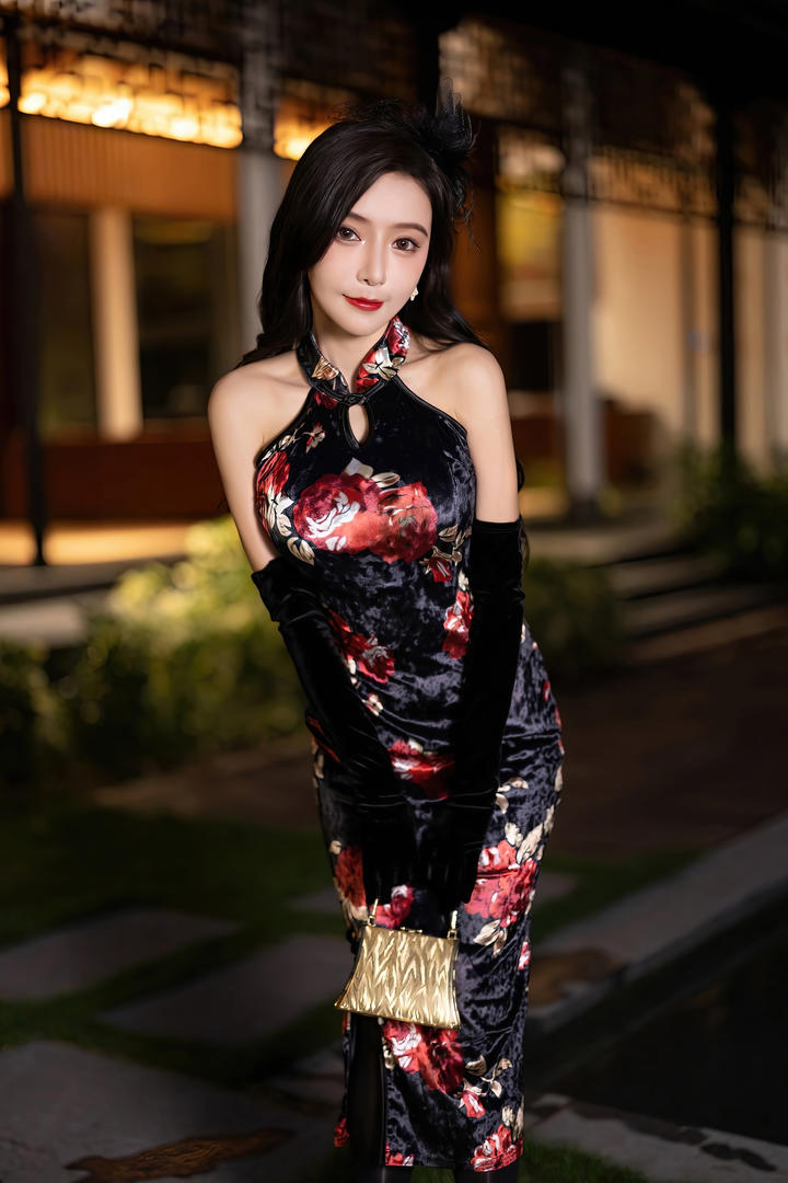 性感妩媚旗袍美女王馨瑶亚洲美女壁纸图片
