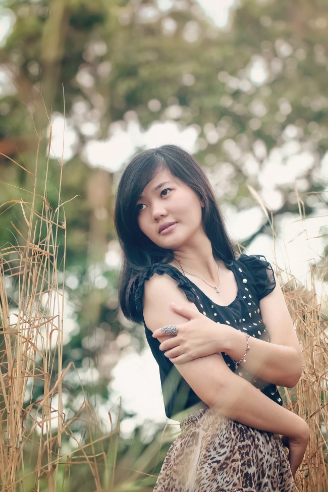 纯情女生图片
