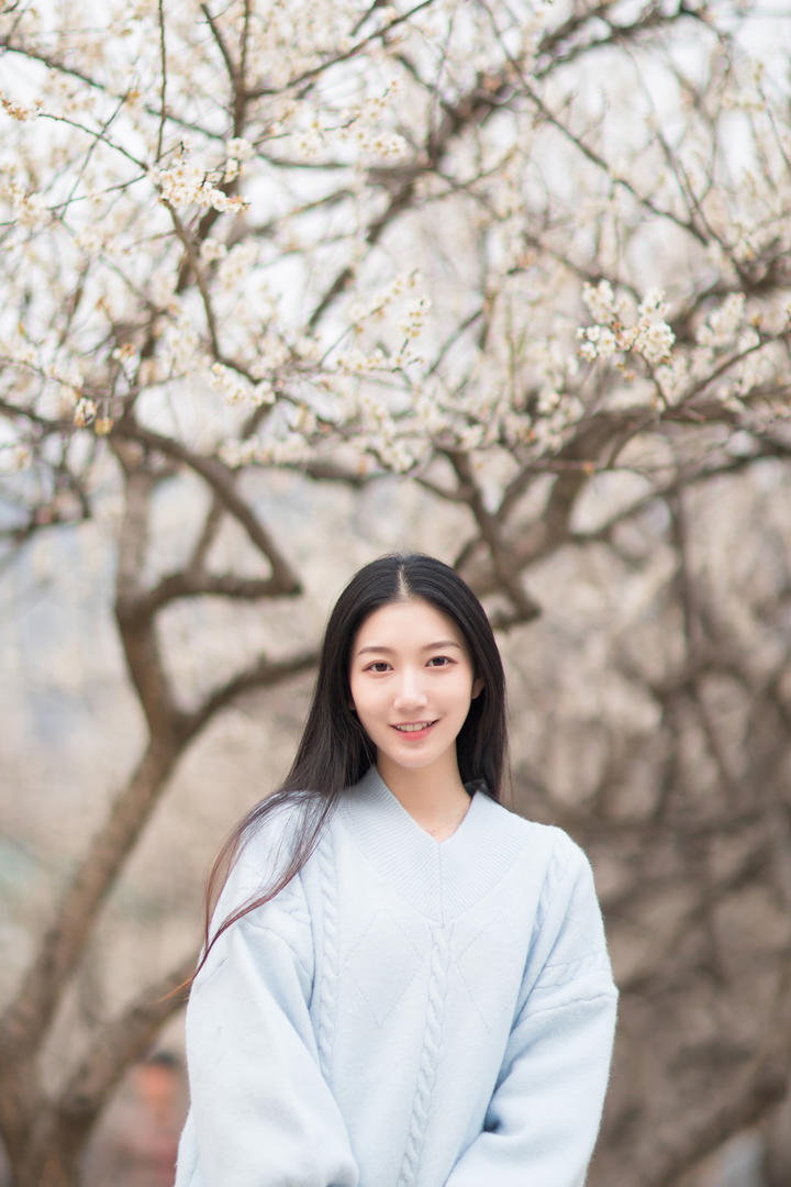 唯美女生头像晓洁户外人像摄影图片
