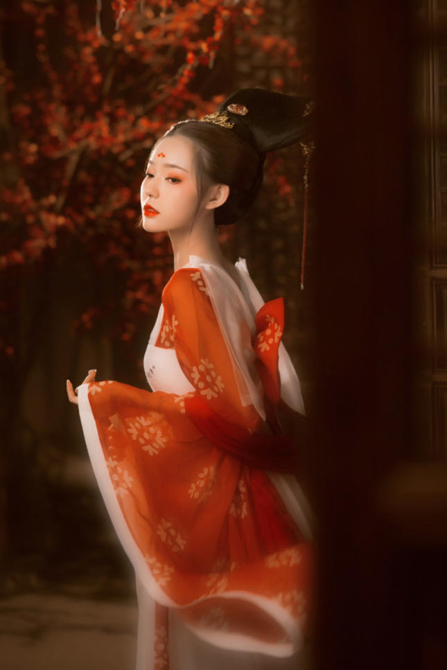 唯美唐代古装美女艺术写真图片