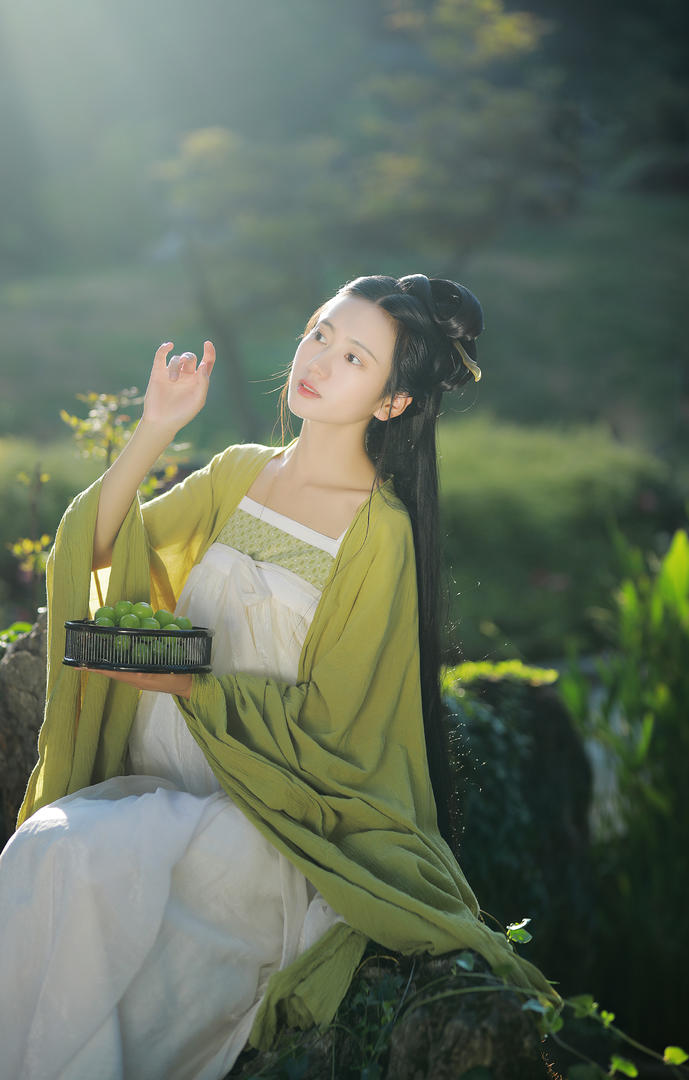 4K养眼古风美女清纯壁纸图片