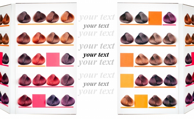 染发颜色大全图片