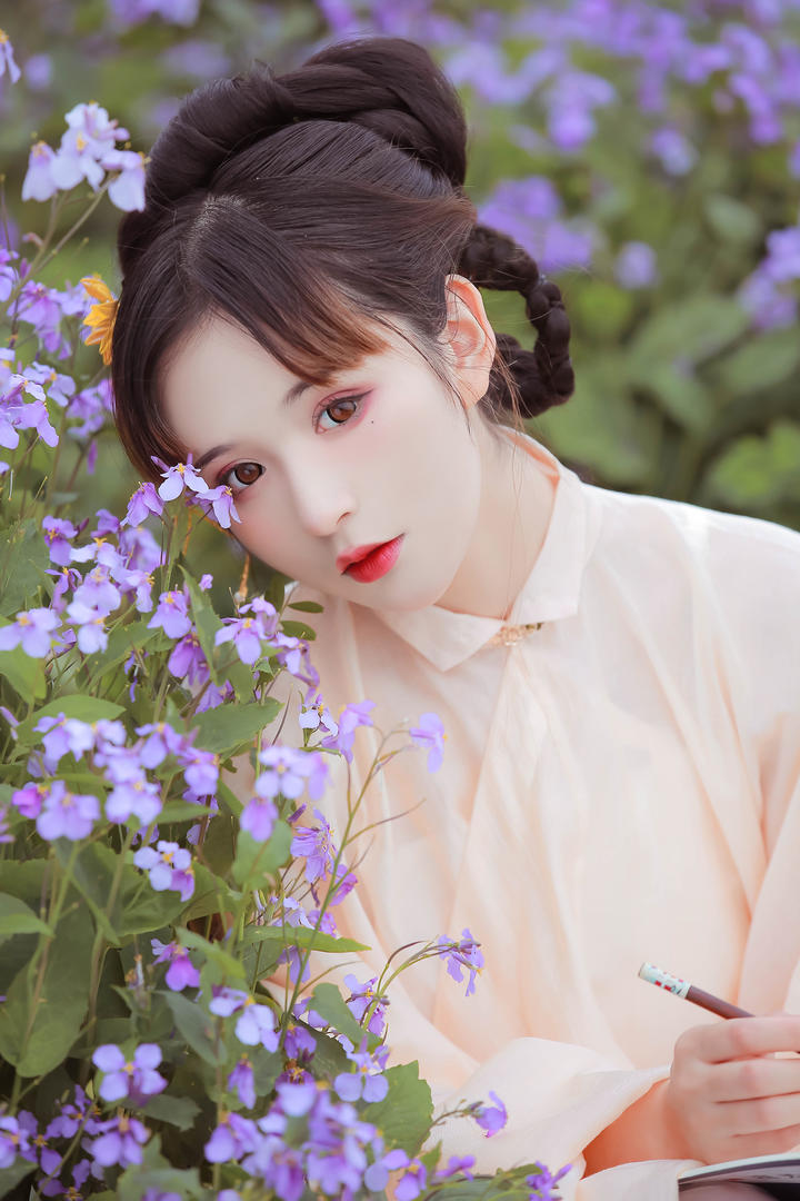 超清极品颜值真人头像女生古装照片