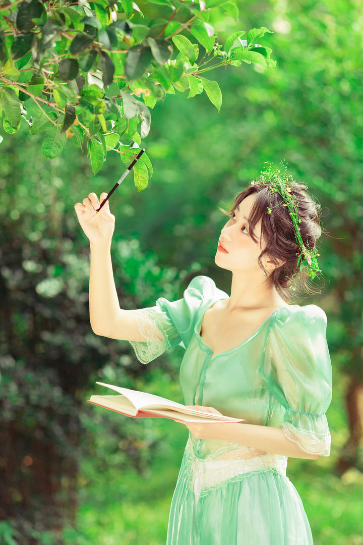 唯美清纯美女艺术照