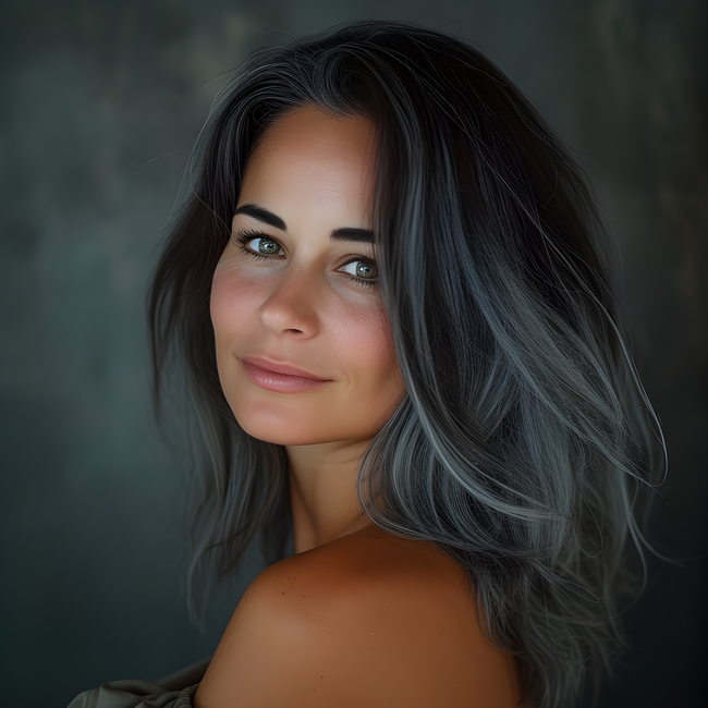 欧美高级感中年美女写真图片