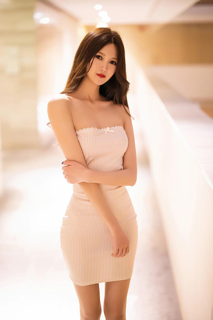 超高清韩国美女程程程优雅包臀裙写真图片