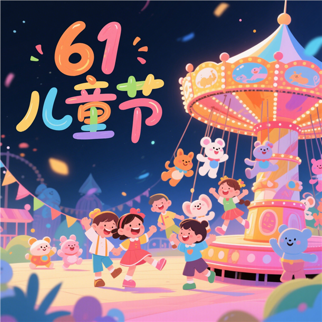 61儿童节主题海报设计图片