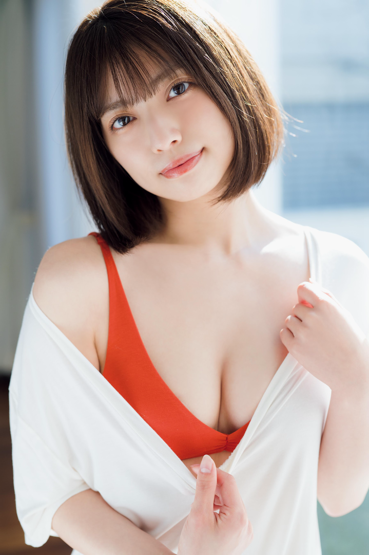 日本极品短发美女模特性感壁纸图片