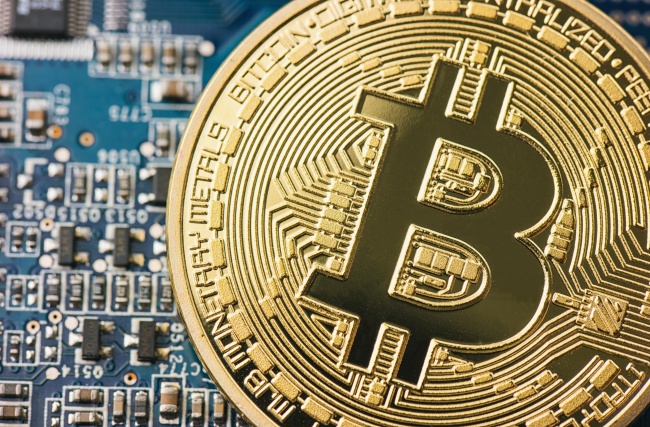 比特币金币图片