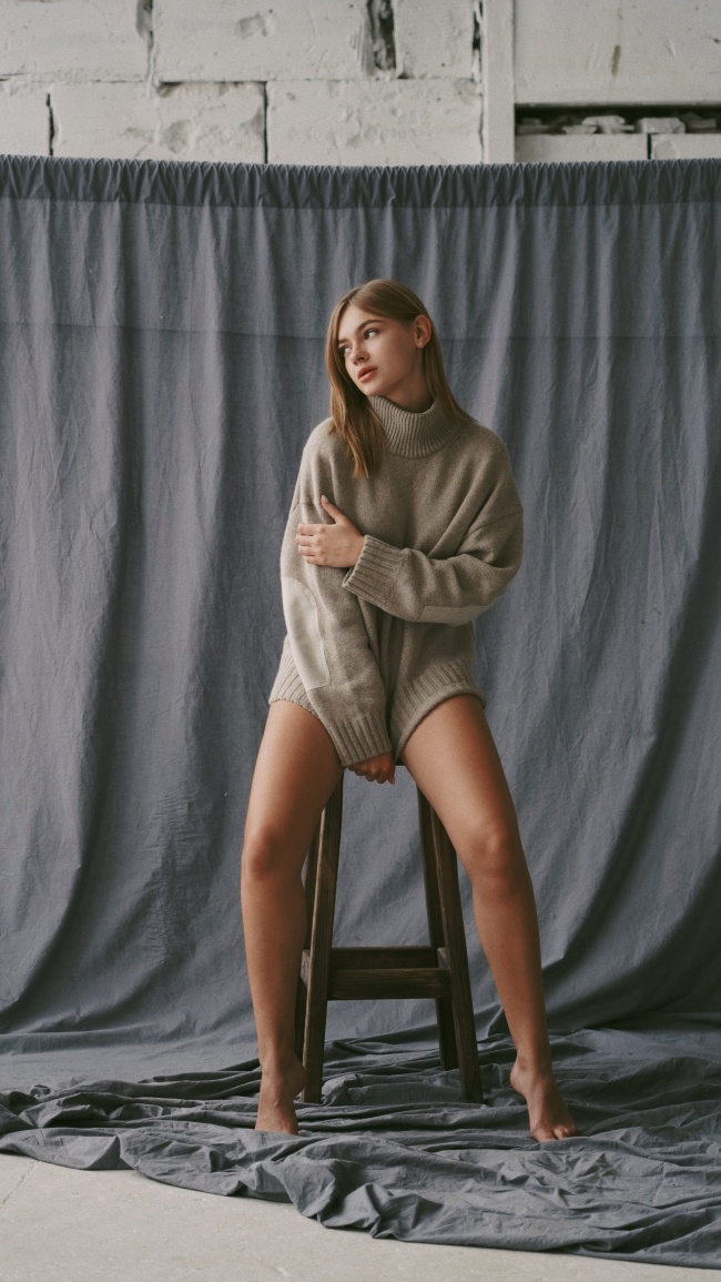 欧美棚拍性感优优人体图片