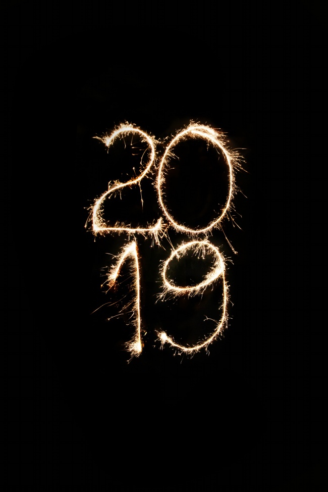 2019烟火数字图片