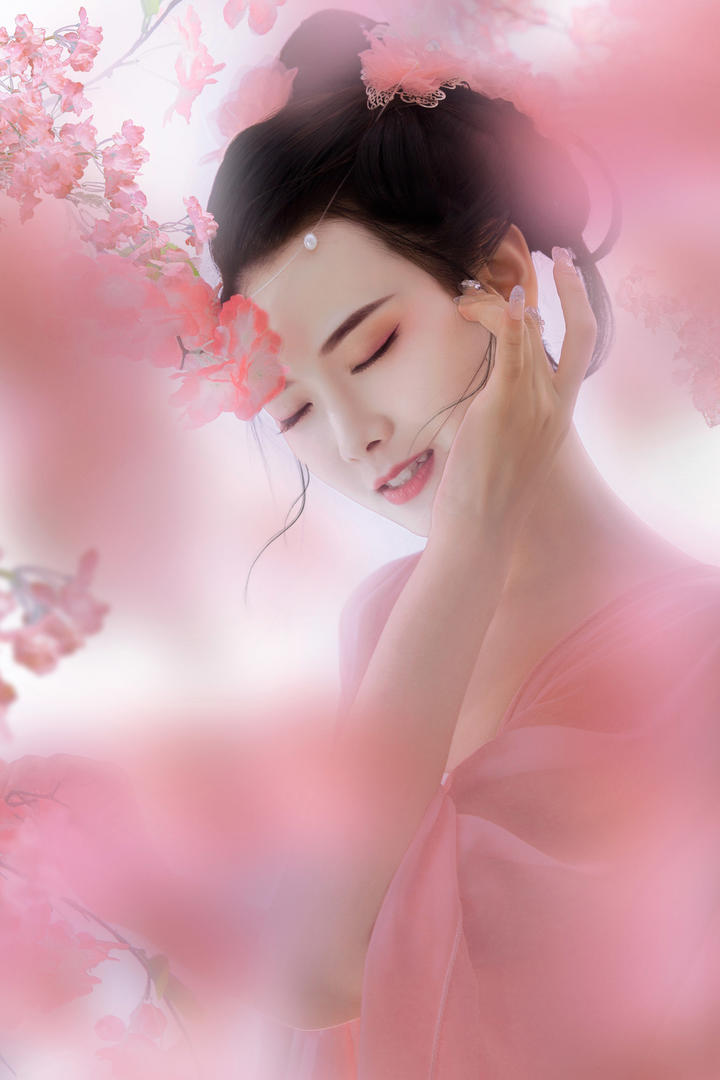 唯美清纯古装汉服美女壁纸高清图片大全