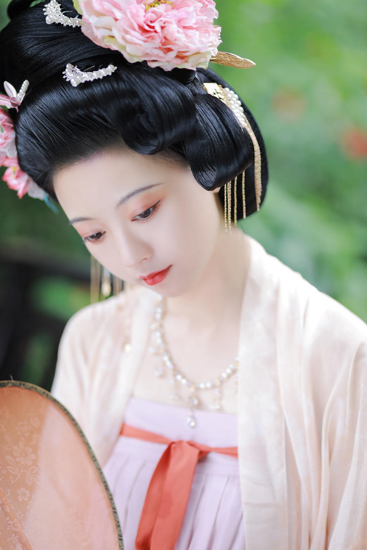 唯美清纯高颜值古装美女素材图片下载
