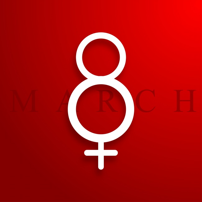 3.8妇女节字体素材
