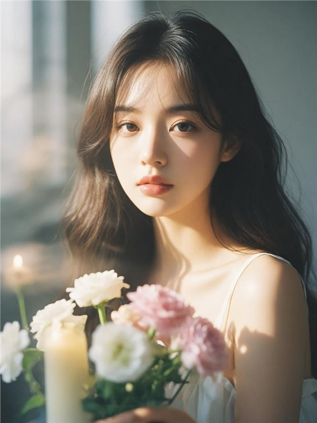 情绪氛围感艺术摄影美女图片