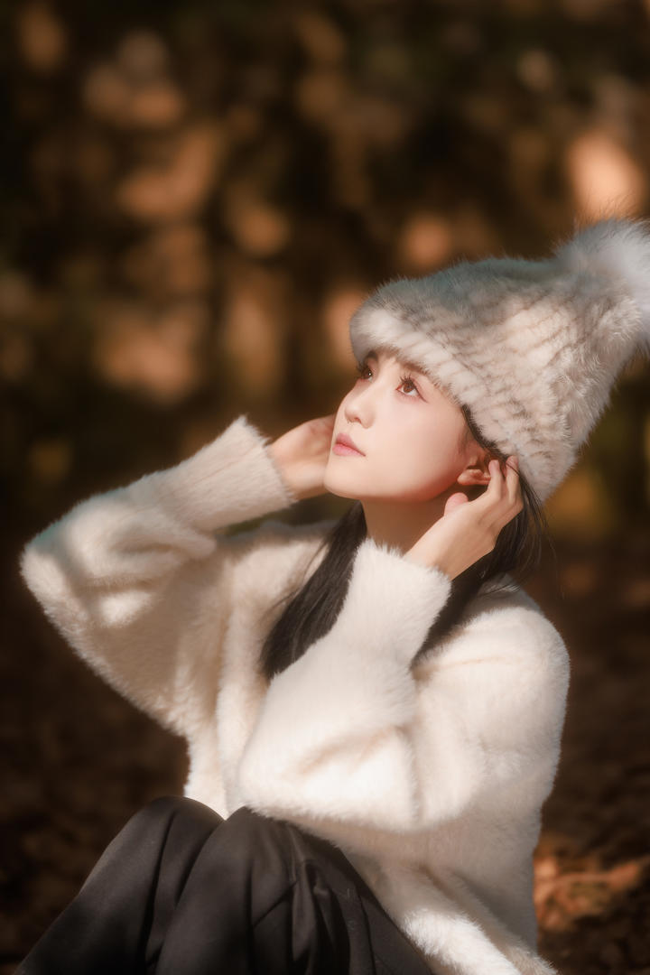 秋日私语国内甜美女生唯美写真合集