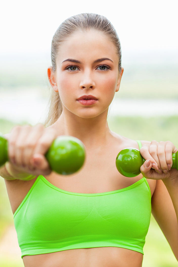 欧美美女健身图片