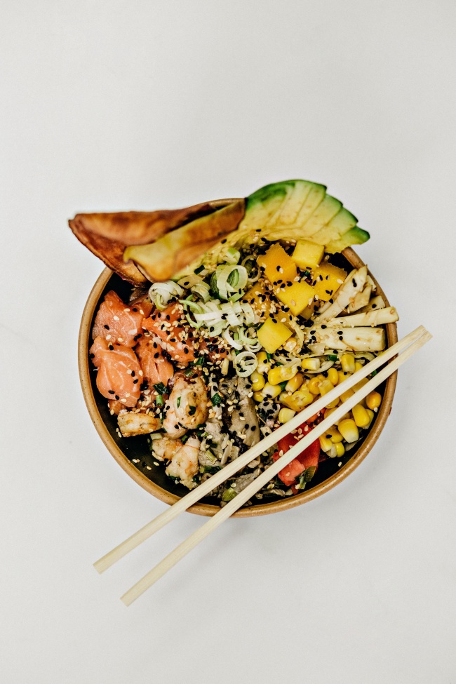 自制轻食健康餐图片